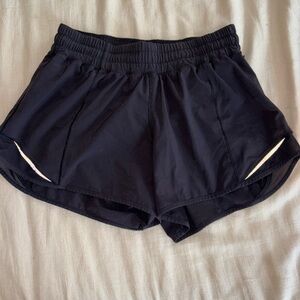Lululemon Black Hotty Hot Shorts